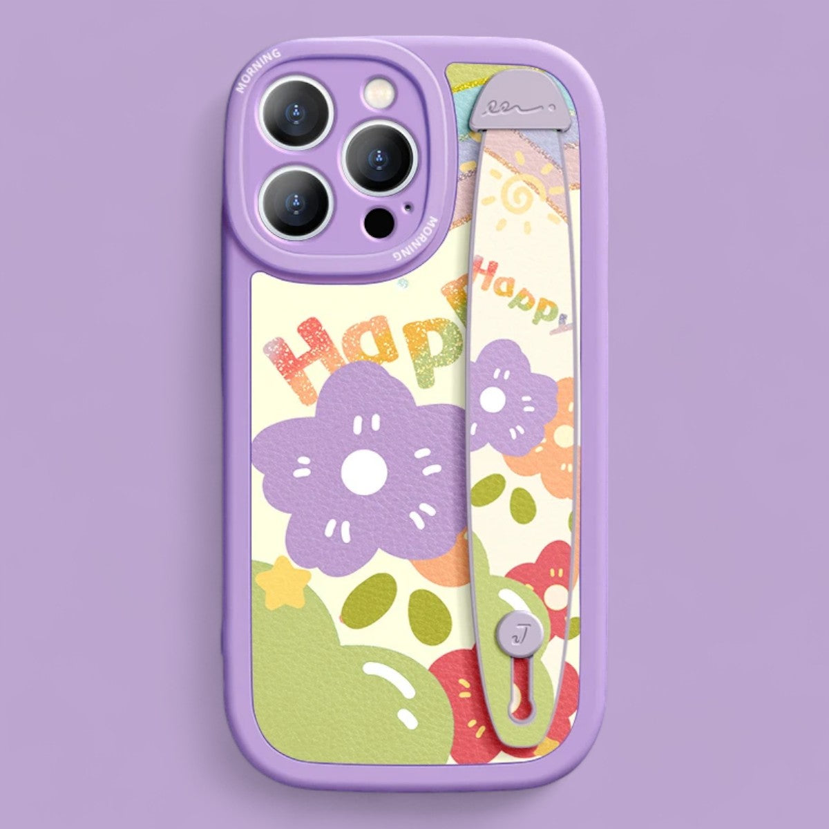 Bloom & Bliss Grip & Stand Phone Cases - Lilac Series-the lalezar