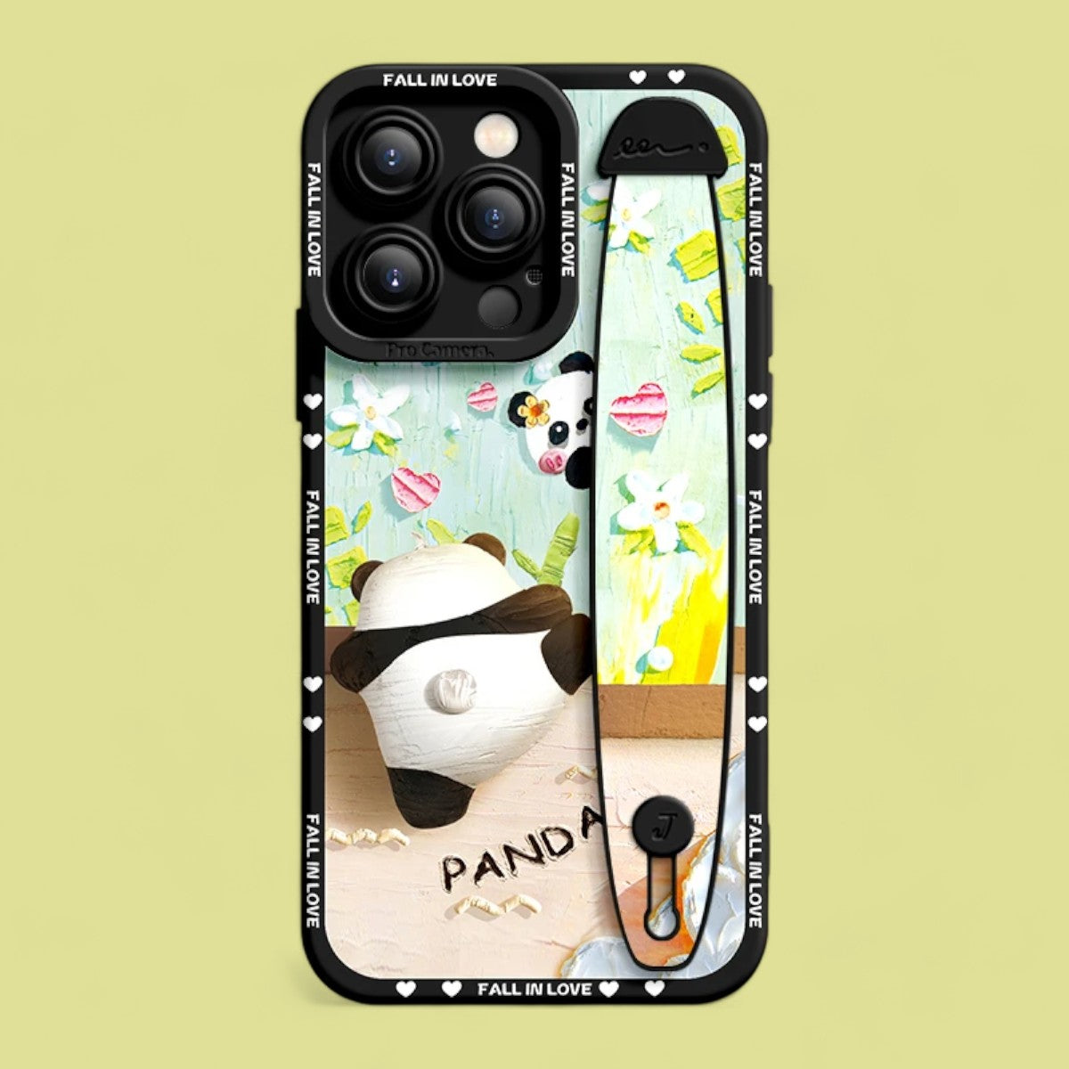 Panda Paradise Grip & Stand Case - I-the lalezar