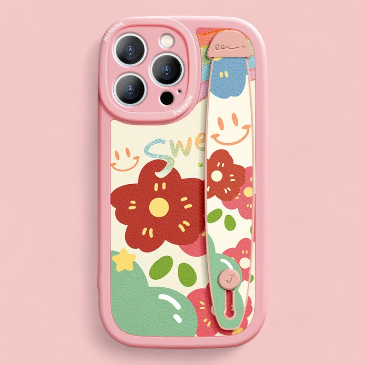 Bloom & Bliss Grip & Stand Phone Cases - Pink Series-the lalezar