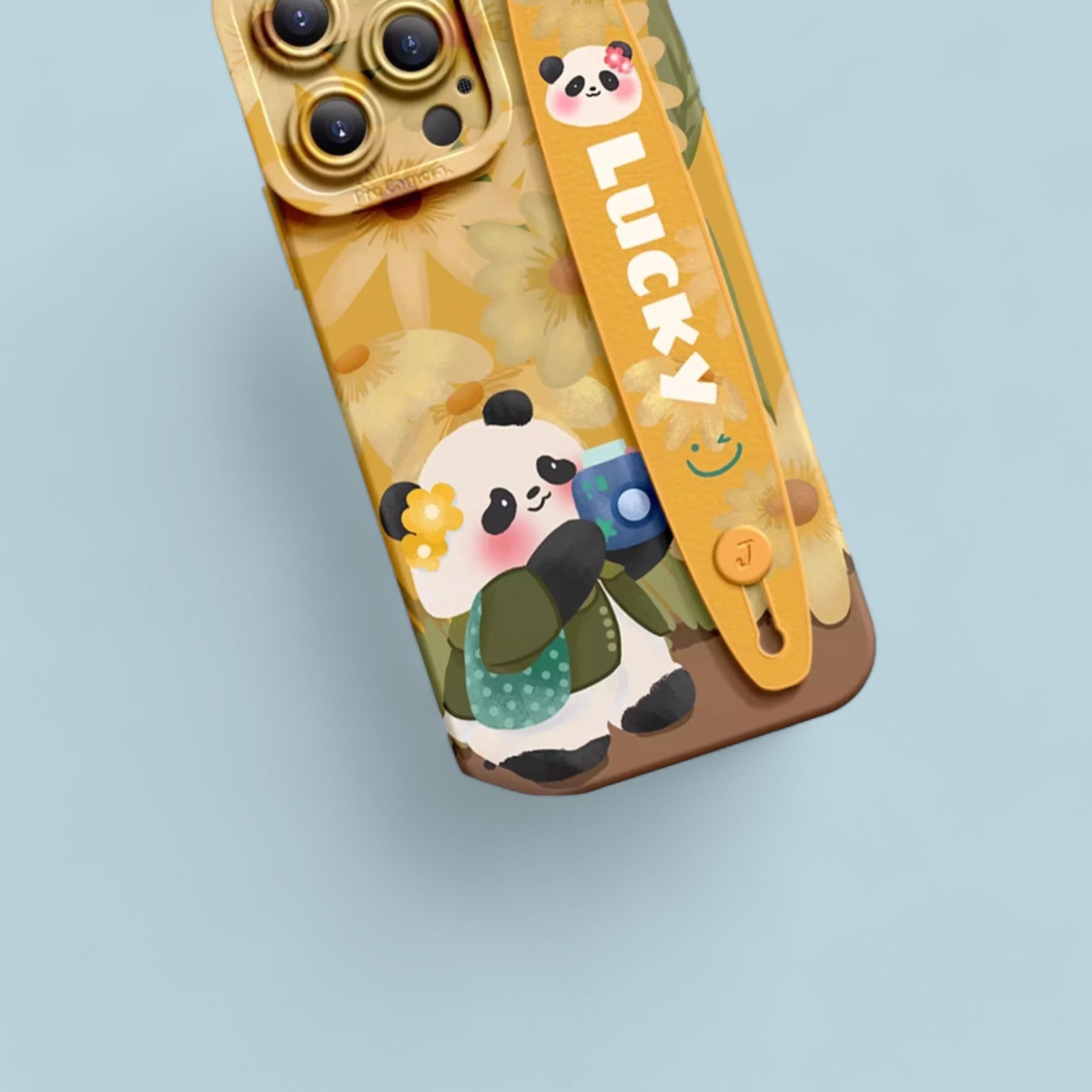 Panda Pals Silicone Grip & Stand Case-the lalezar