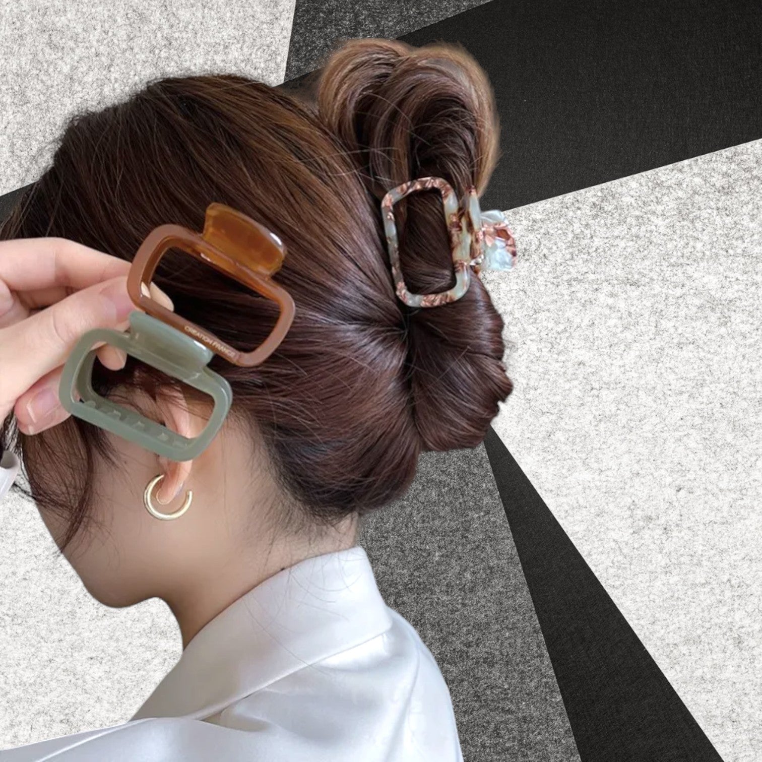 Timeless Vintage Hair Clamps-the lalezar