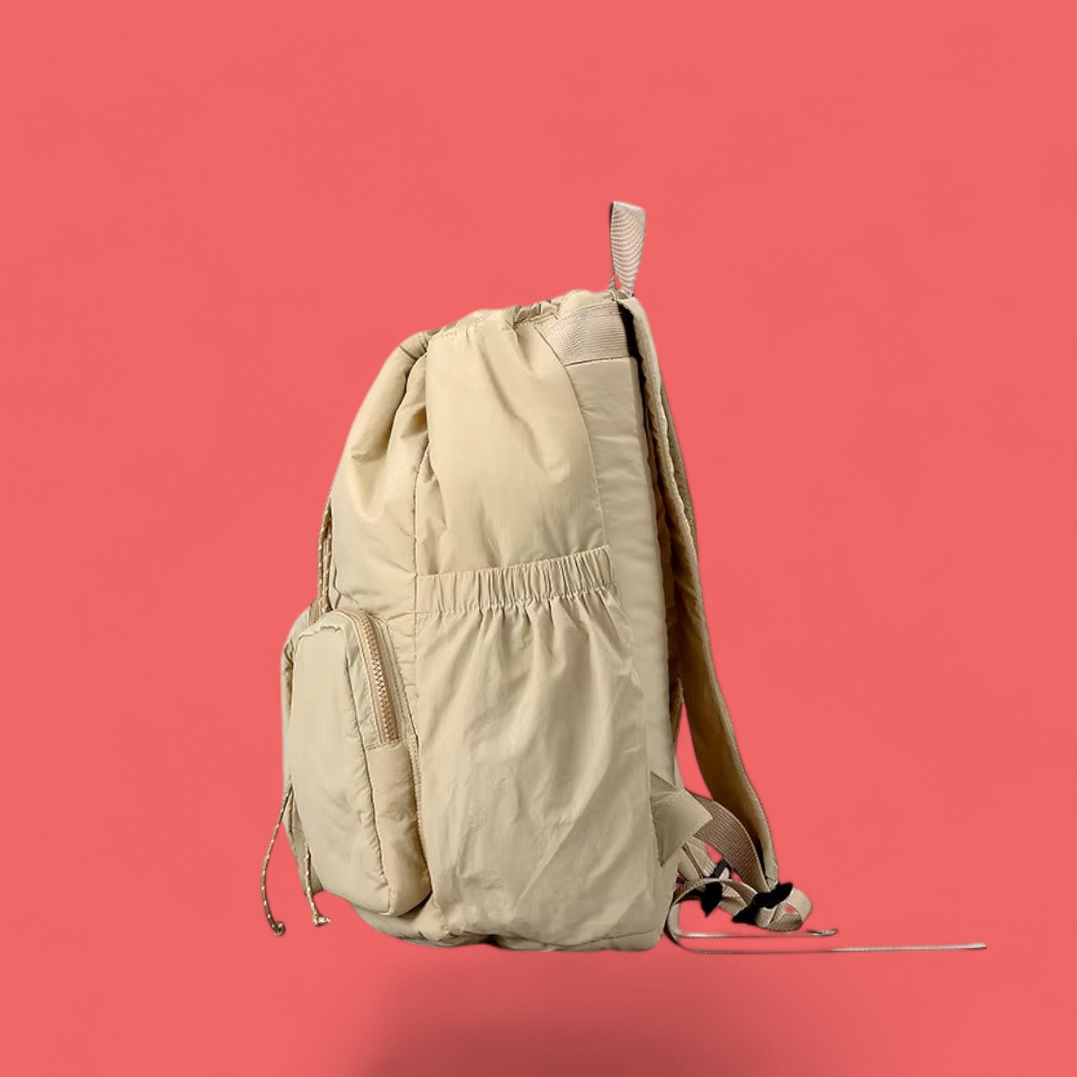 backpack with padding side view